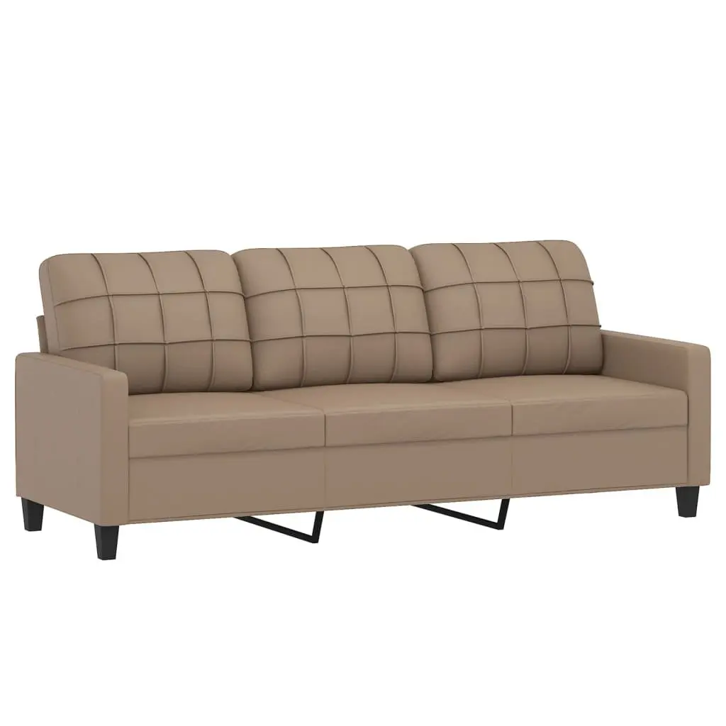 3-Seater Sofa with Pillows