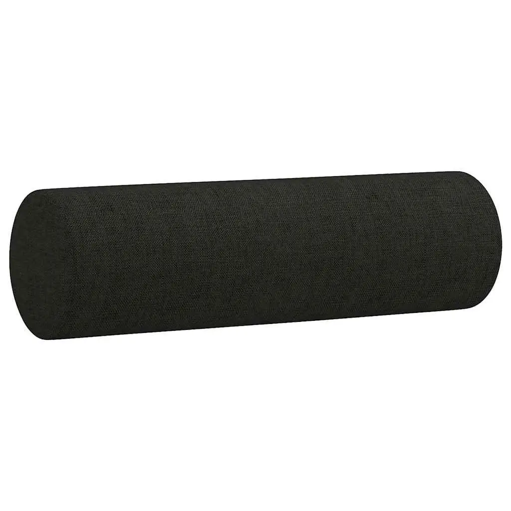 2-Seater Sofa Black 140cm Modern Lounge Furniture Fabric