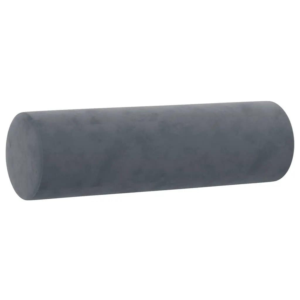 3-Seater Sofa Grey Velvet Modern Living Room Couch