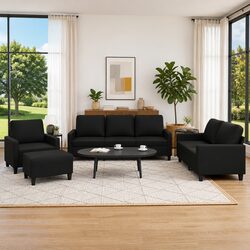Comfortable and Durable 4 Piece Sofa Set for Your Home
