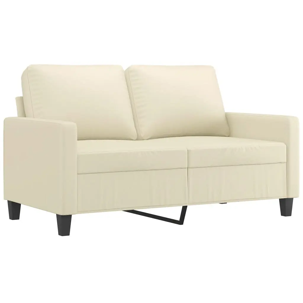 4-Piece Cream Sofa Set with Cushions