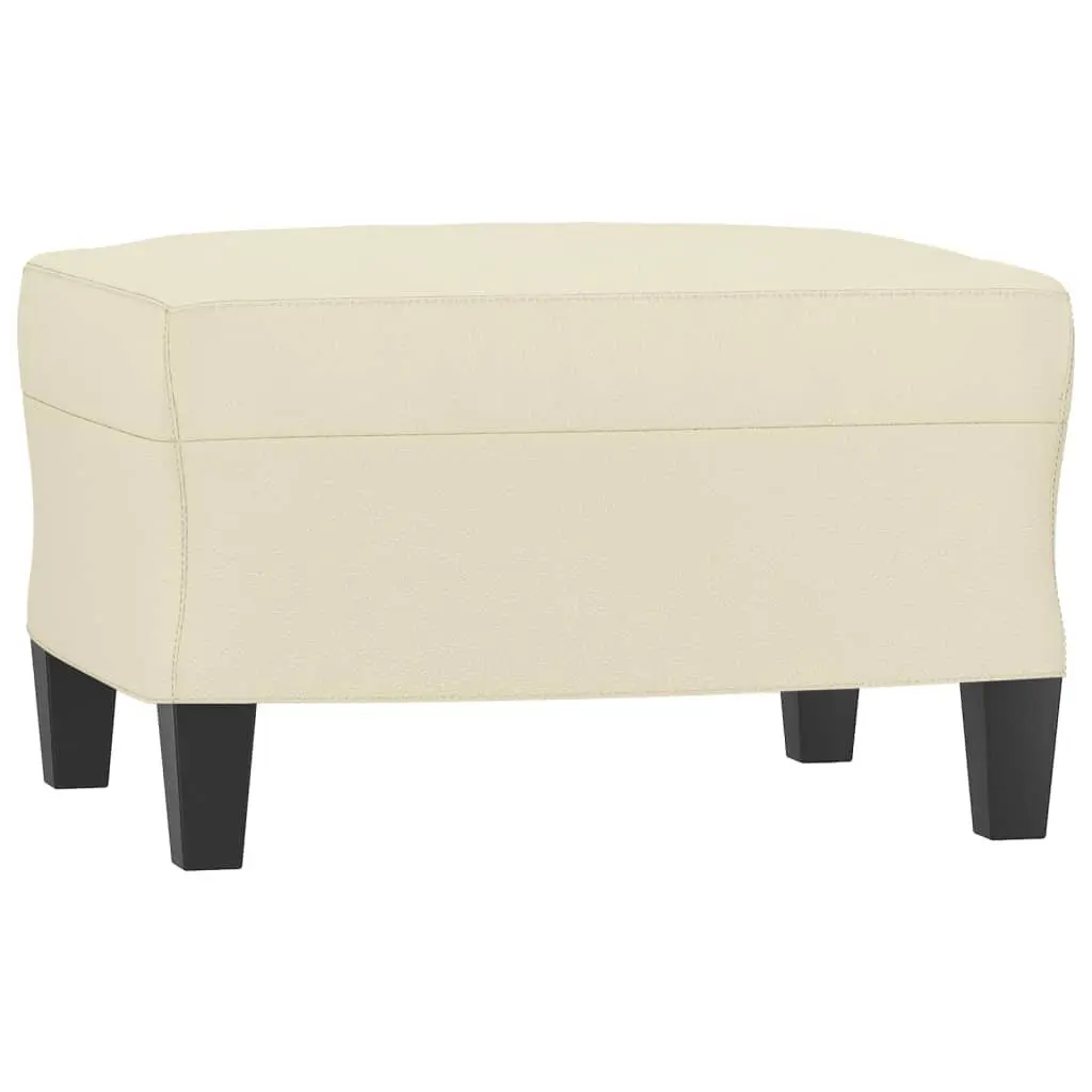 4-Piece Cream Sofa Set with Cushions