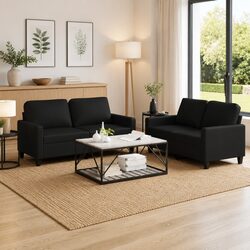 Comfort and Practicality: 2 Piece Sofa Set