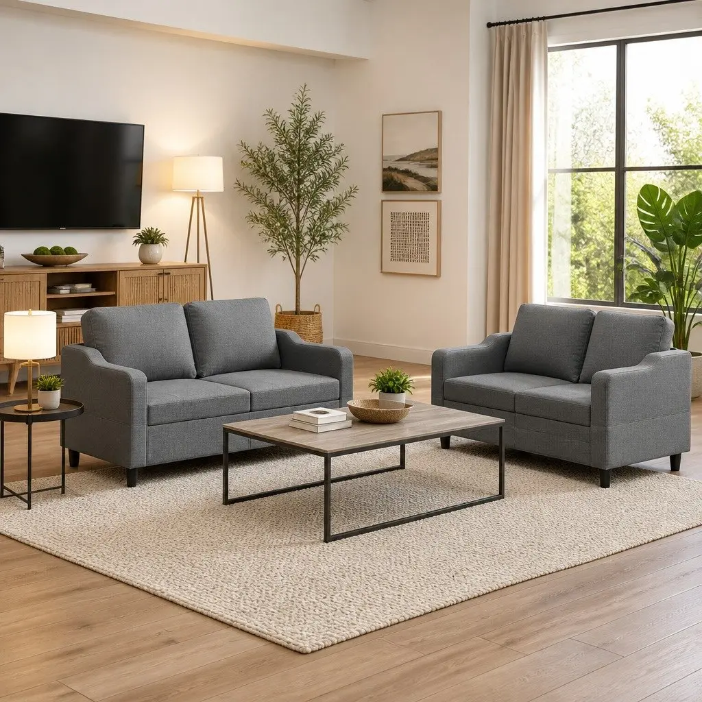Grey Lounge Suite for Homes