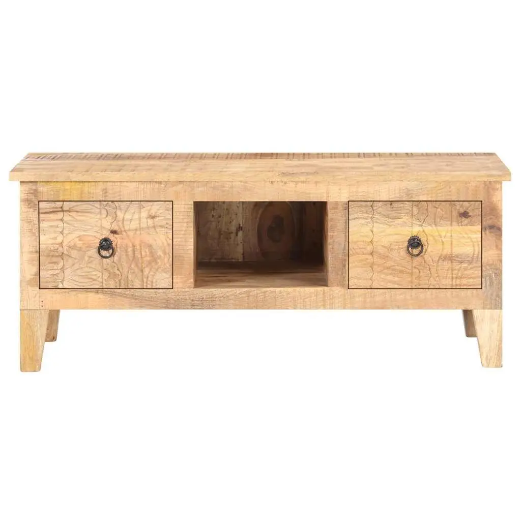 Coffee Table Living Room Storage 100x55x40 cm Brown