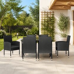Comfortable and Stylish 7 Piece Patio Dining Set
