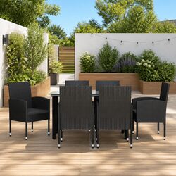 Comfortable and Reliable 7 Piece Garden Dining Set