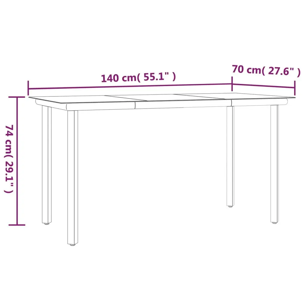 Garden Dining Set 2 Piece