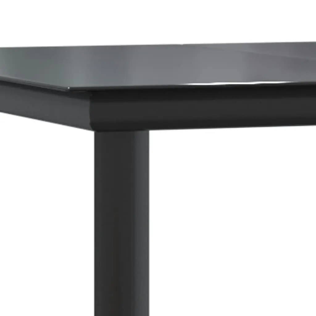 Garden Dining Set 2 Piece Outdoor Furniture Grey Poly Rattan Table Bench