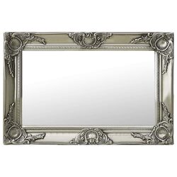 Value in Design: Silver Baroque Wall Mirror