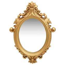 Value and Elegance in a Gold Ornate Wall Mirror 56x76 cm