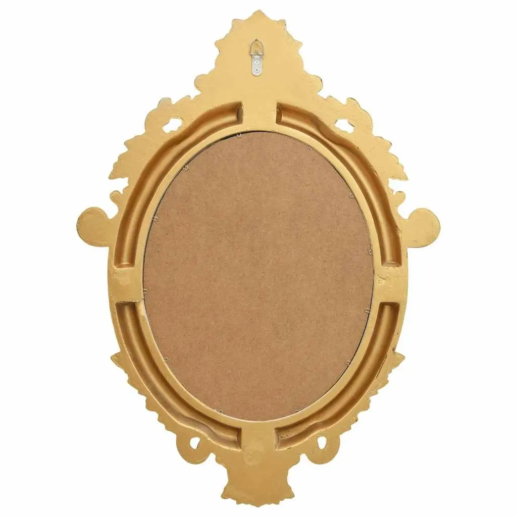 Wall Mirror Castle Style 56x76 cm Gold Ornate Frame Decor