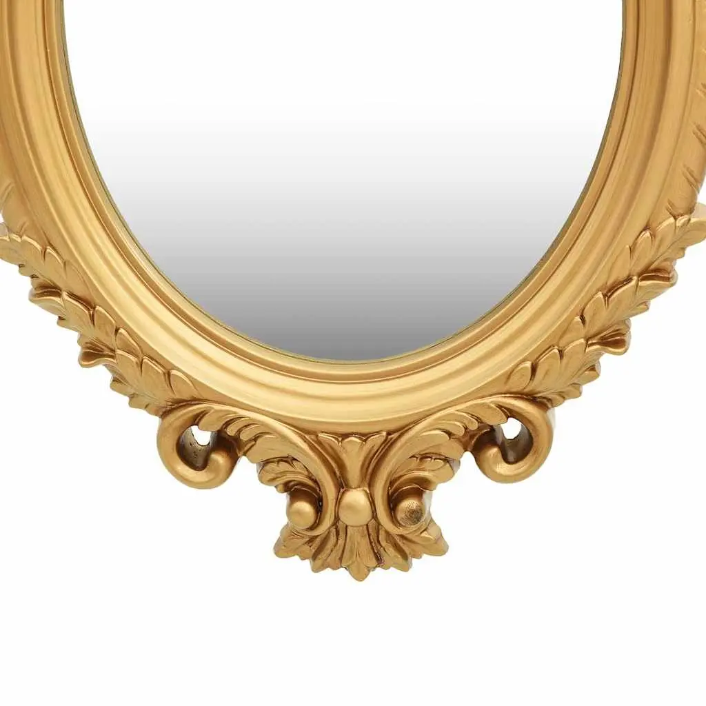 Wall Mirror Castle Style 56x76 cm Gold Ornate Frame Decor