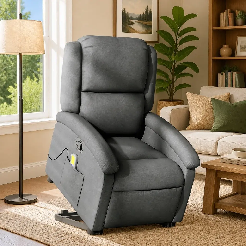 Grey Recliner Chair for Relaxation