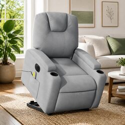 Comforting Electric Stand Up Massage Recliner Chair