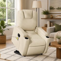 Warm and Reliable Electric Stand Up Massage Recliner