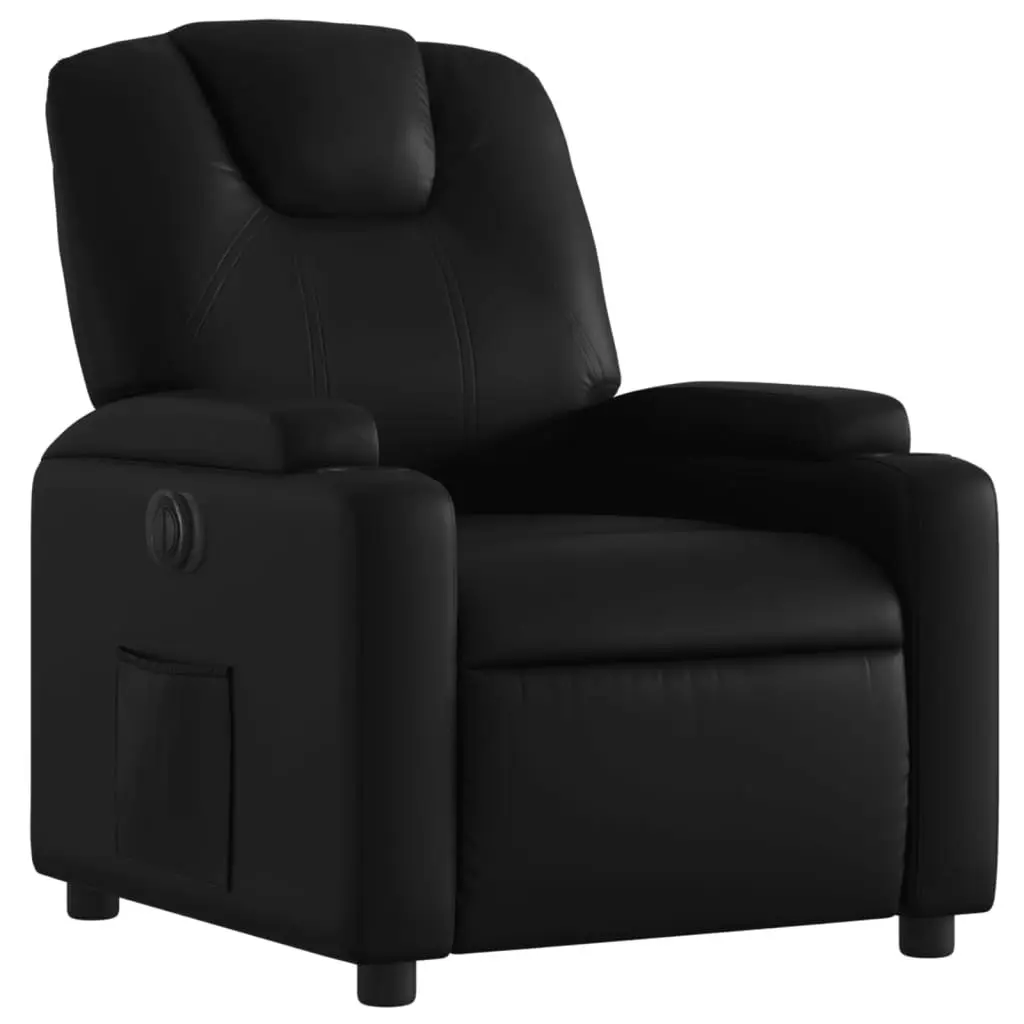 Electric Recliner Chair in Black