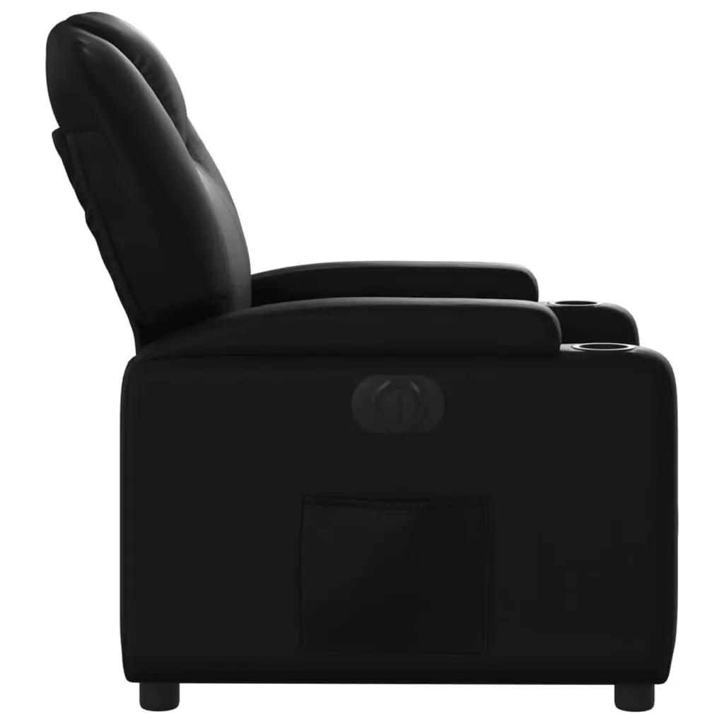 Electric Recliner Chair in Black