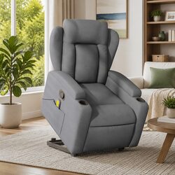 Comfort and Convenience in a Grey Recliner Chair