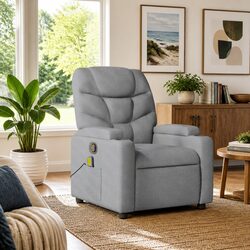 Comfortable Grey Massage Recliner Chair for Your Needs
