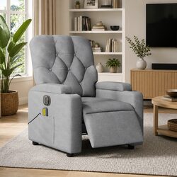 Comfortable Electric Massage Recliner Chair in Grey
