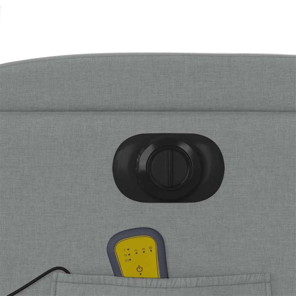 Electric Massage Recliner Chair in Grey