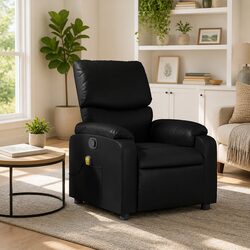 Value and Comfort in a Black Massage Recliner Chair