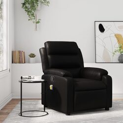 Comfort and Value: Black Faux Leather Massage Chair