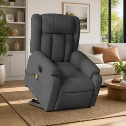 Comfort and Practicality Combined in a Grey Recliner Chair