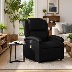 Cozy Massage Recliner Chair in Black