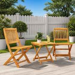Quality Outdoor Dining Set - Foldable and Durable