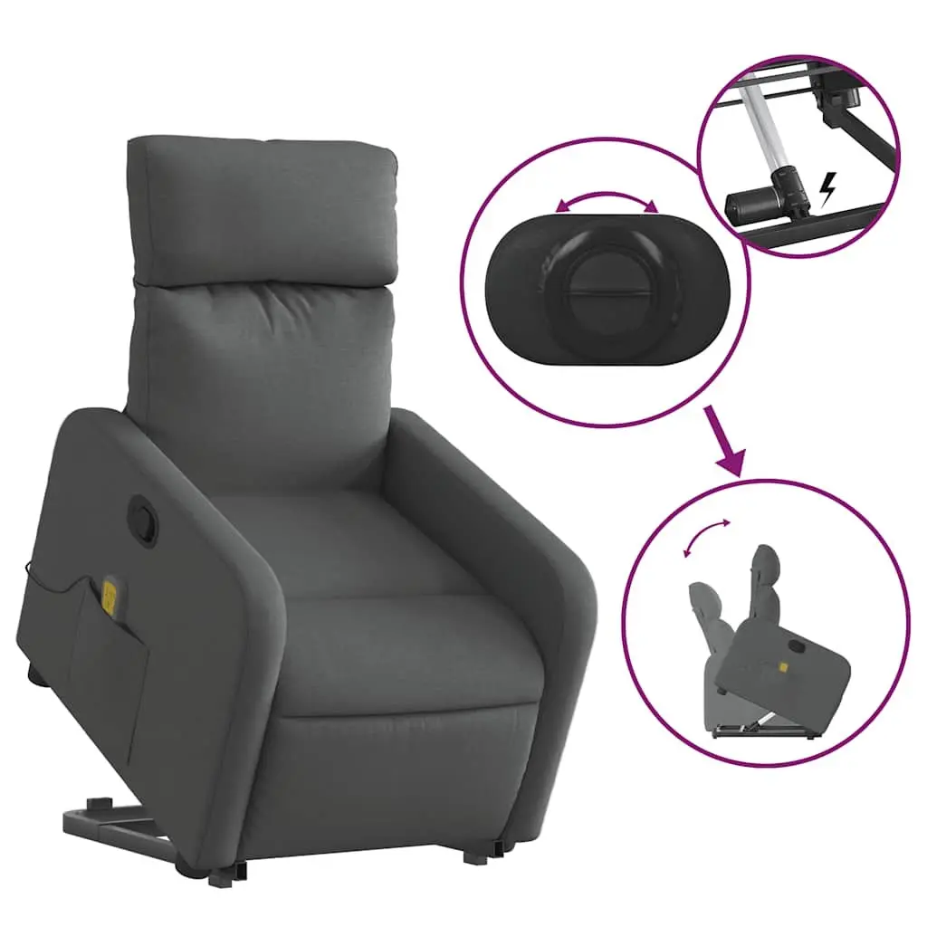 Massage Recliner Chair with Lift Function