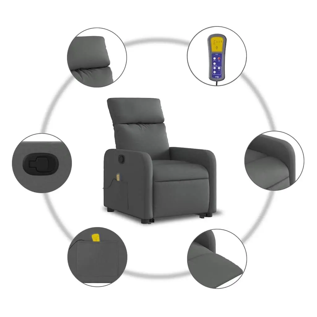 Massage Recliner Chair with Lift Function