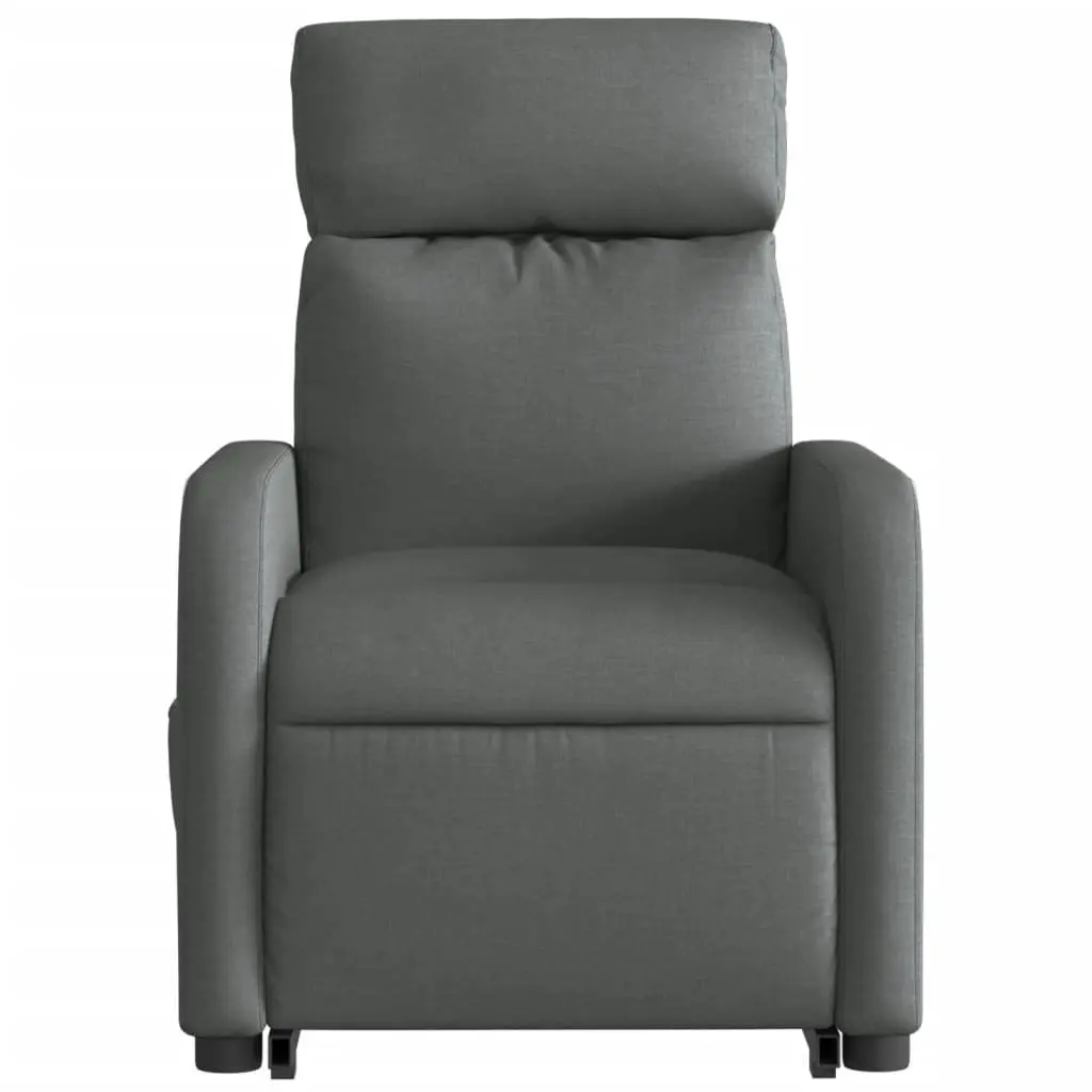 Electric Recliner Chair in Grey Fabric
