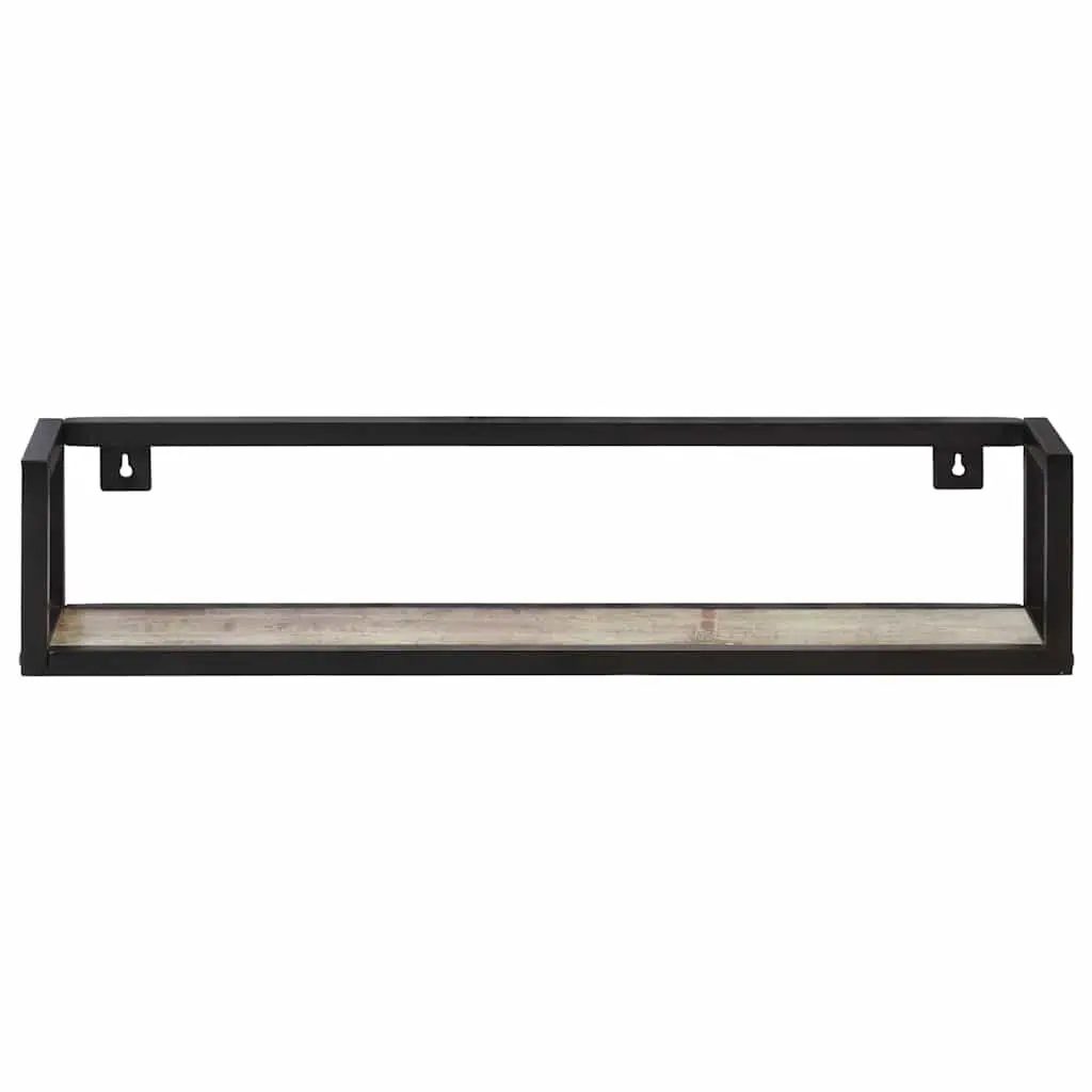 Wall Shelves 2 pcs 80 cm Industrial Style Floating Shelving Storage Display