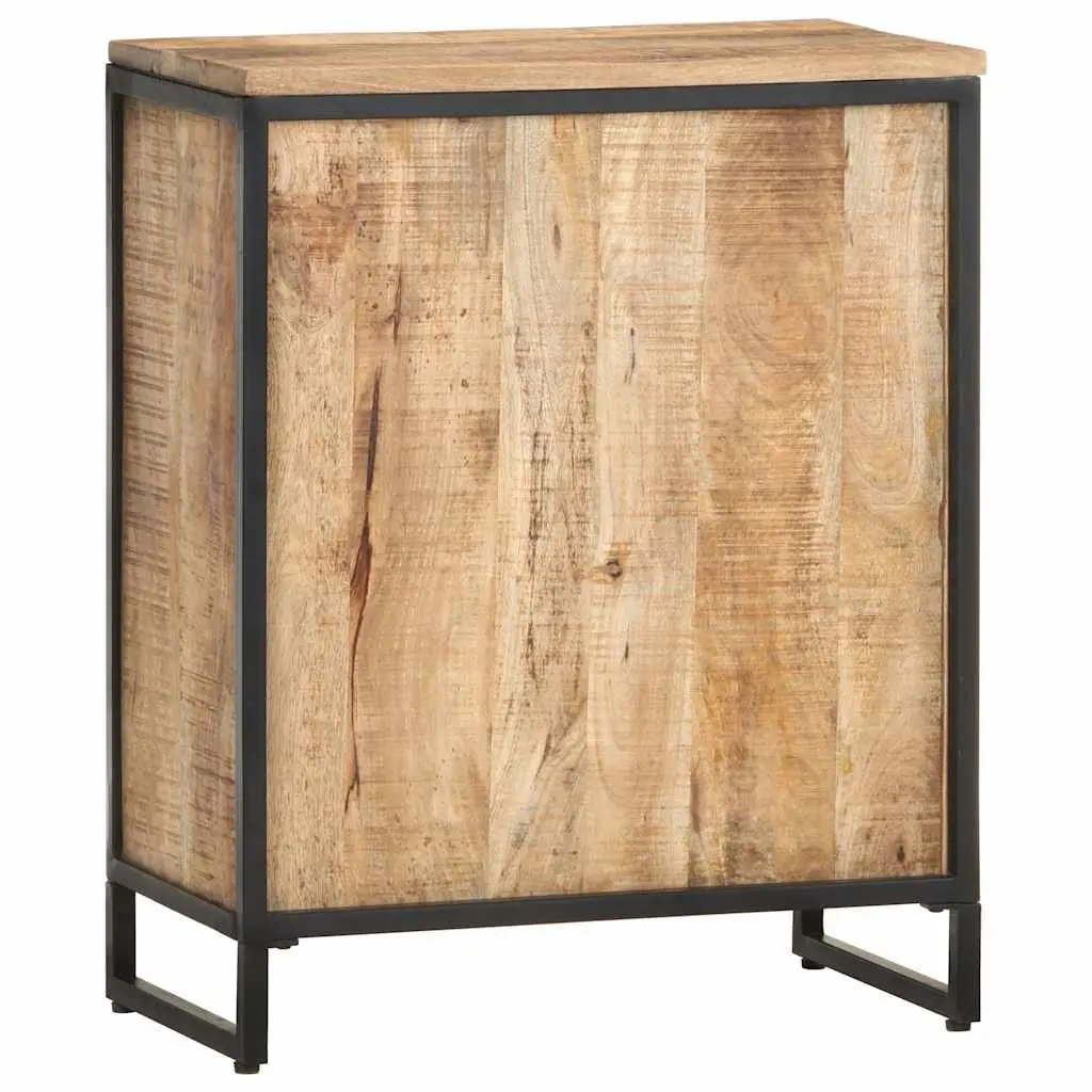 Wine Cabinet Storage Display Holder 62x33x78.5 cm Brown Mango Wood