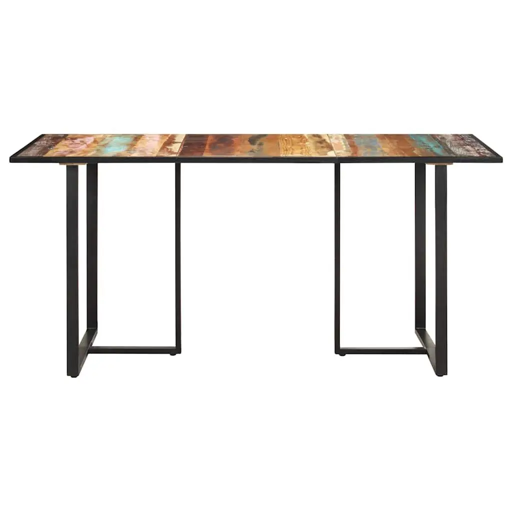 160 cm Dining Table in Solid Reclaimed Wood