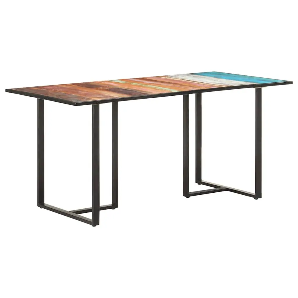160 cm Dining Table in Solid Reclaimed Wood