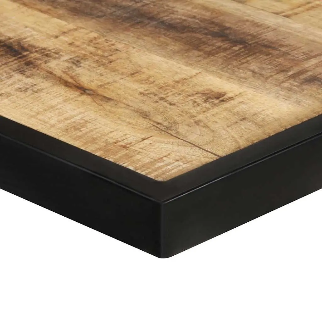 Dining Table Industrial Kitchen Furniture 180 cm Solid Mango Wood Brown