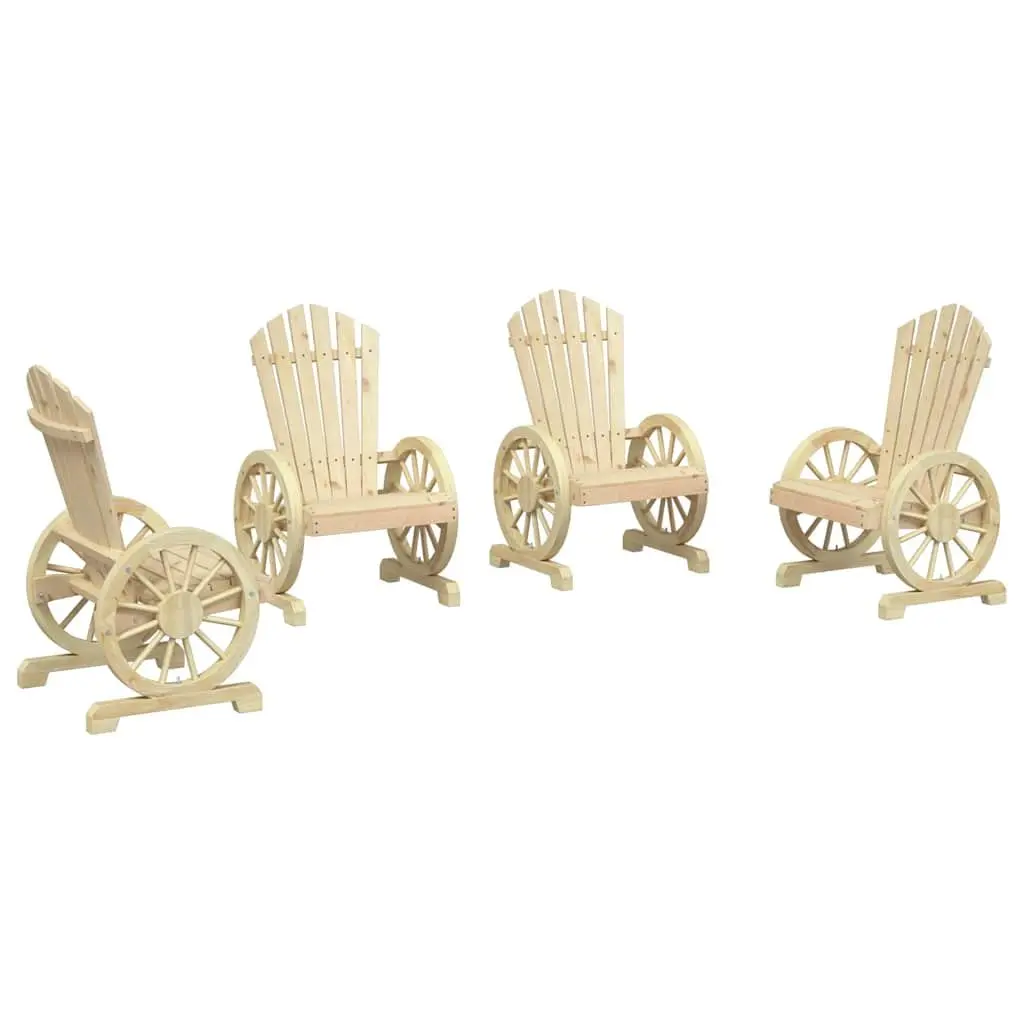 Adirondack Chair Set for Outdoors