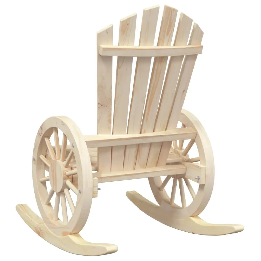 Rocking Adirondack Chair Set