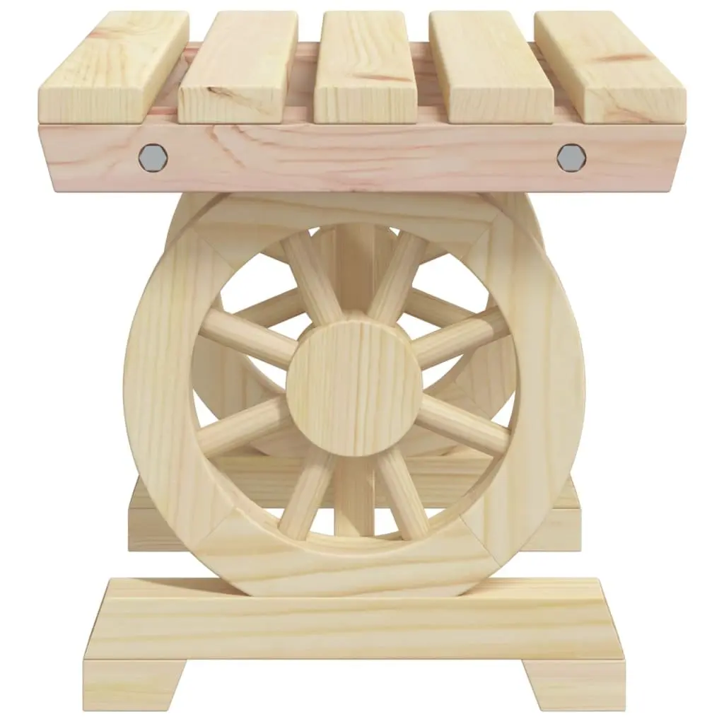 3 Piece Garden Lounge Set Solid Wood Fir Adirondack Rocking Chair Coffee Table