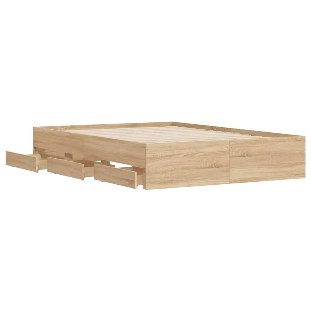 Bed Frame with Storage Solutions