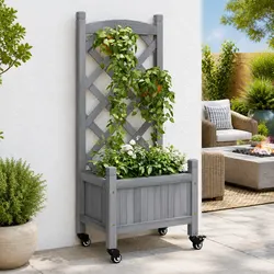 Reliable Wooden Planter for Your Outdoor Needs