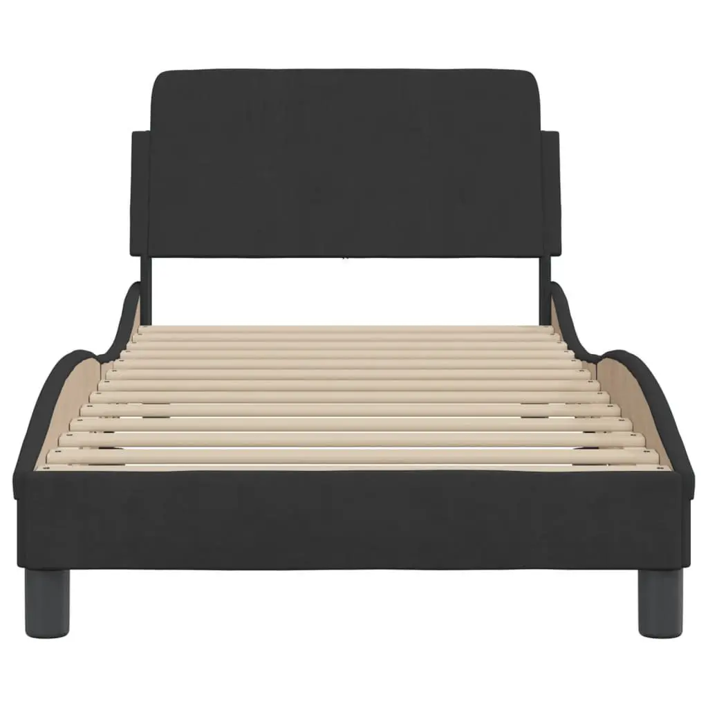 90x190 cm Velvet Bed Frame