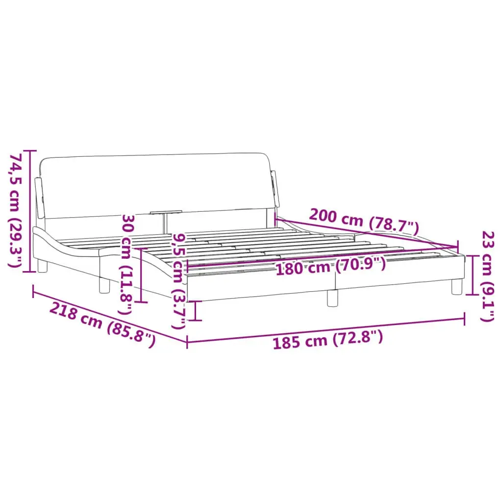 Black Fabric King Bed Frame for Restful Nights