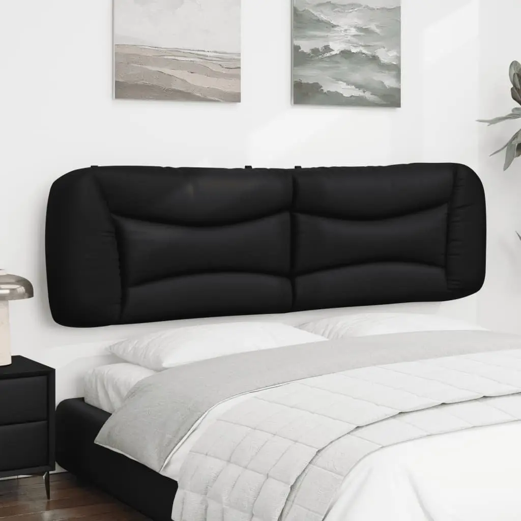 Black Headboard Cushion, 180cm
