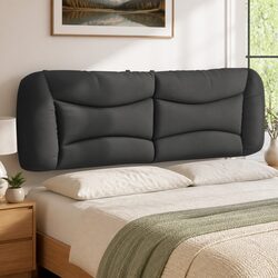 Comfortable and Practical Grey Headboard Cushion 153cm
