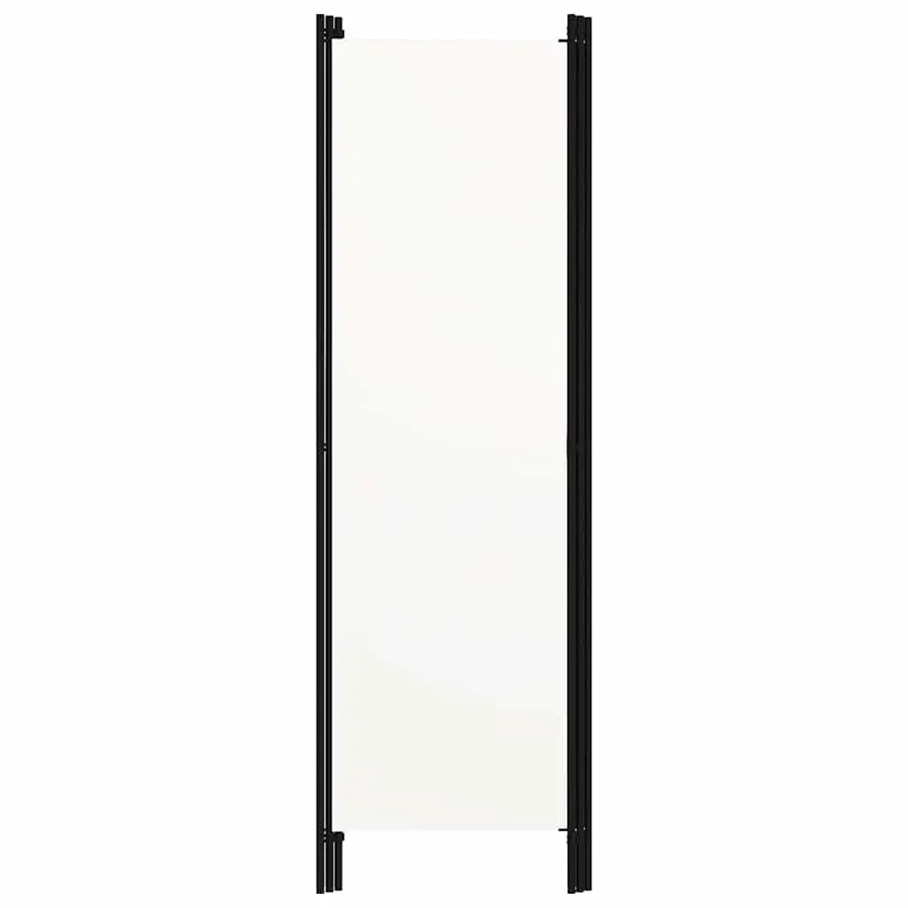 3-Panel Room Divider Folding Privacy Screen 150x180cm White