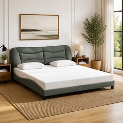 Value-Focused King Bed Frame with Comfortable Design